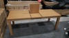 2 X BRAND NEW EXTENDING DINING TABLES 160-200CM - 2