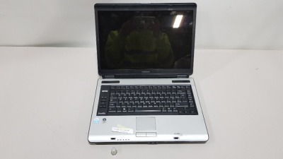 TOSHIBA A110 LAPTOP NO CHARGER INCLUDED