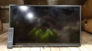 1 X TECHNIKA 32" LED TV FULL 1080 HD HDMI AND FREEVIEW INCLUDES REMOTE AND LEADS