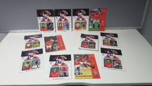 COMPLETE COLLECTION OF MANCHESTER UNITED HOME GAME PROGRAMMES FROM THE 1995/1996 SEASON. FROM ISSUE 1 - 24 IN NEAR MINT CONDITION (PREMIER LEAGUE CHAMPIONS) SPECIAL MOMENT - CANTONA CHIP GOAL AGAINST SUNDERLAND ON THE 21ST DEC 1996