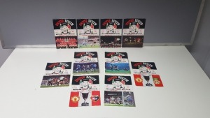 COMPLETE COLLECTION OF MANCHESTER UNITED HOME GAME PROGRAMMES FROM THE 1990/1991 SEASON. RANGING FROM ISSUE 1 - 29 IN VERY GOOD CONDITION (EUROPEAN CUP WINNERS CUP)