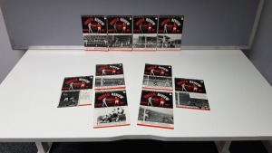 COMPLETE COLLECTION OF MANCHESTER UNITED HOME GAME PROGRAMMES FROM THE 1966/1967 SEASON. RANGING FROM ISSUE 1 - 24 IN VERY GOOD CONDITION (DIVISION 1 LEAGUE CHAMPIONS/ALL WITH TOKENS)