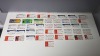 43 X MANCHESTER UNITED TICKET STUBBS OF WHICH 7 WERE NEVER USED - VARIOUS GAMES & COMPETITIONS - 2