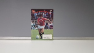 1 X ORIGINAL (KEVIN MORAN) TESTIMONIAL PROGRAMME - MANCHESTER UNITED VS MANCHESTER CITY - SUNDAY 21ST AUGUST 1988 IN NEAR MINT CONDITION