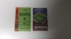 2 X MANCHESTER UNITED AWAY PROGRAMMES FROM THE 1965 SEASON TO INCLUDE - MANCHESTER UNITED VS BURNLEY, BLACKPOOL IN VERY GOOD CONDITION - 2