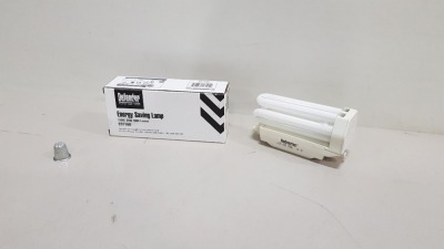 240 X BRAND NEW DEFENDER 110V 3U 6400KR7S COMPAC FLUORESCENT LAMP (CODE E57160) - IN 6 BOXES OF 40