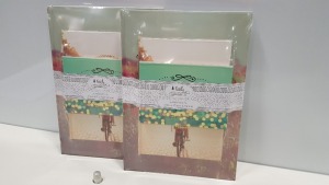 40 X BRAND NEW A LITTLE WONDERFUL 3 X JOURNAL GIFT SET - JOURNAL AND MEMO SET, A4 JOURNAL, A5 JOURNAL & MEMO SET IN 4 BOXES