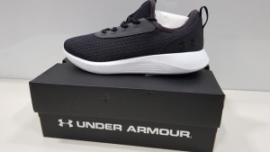 5 X BRAND NEW UNDER ARMOUR W SKYLAR 2 TRAINERS IN BLACK/GREY AND WHITE - SIZE 6.5UK - RRP£40pp