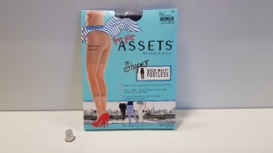 36 X BRAND NEW BOXED LOVE YOUR ASSETS BY SPANX HIGH-WAIST FOOTLESS SHAPER (SIZE 1 - 4'10 - 5'5) IN BLACK RRP $16.00 ( TOTAL $576.00)