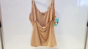 24 X BRAND NEW SPANX OPEN BUST CAMI NUDE SIZE XX LARGE RRP $30.00 (TOTAL $720.00)