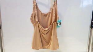 24 X BRAND NEW SPANX OPEN BUST CAMI NUDE SIZE XX LARGE RRP $30.00 (TOTAL $720.00)