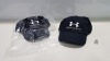 10 X BRAND NEW BAGGED UNDER ARMOUR UA FREE CAPS RRP £17.99