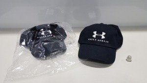 10 X BRAND NEW BAGGED UNDER ARMOUR UA FREE CAPS RRP £17.99