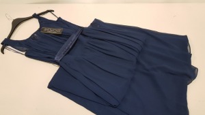 10 X BRAND NEW DOROTHY PERKINS SHOWCASE NAVY DRESS IN SIZE UK 12 & 14