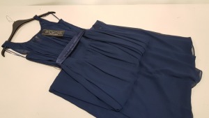 10 X BRAND NEW DOROTHY PERKINS SHOWCASE NAVY DRESS IN SIZE UK 12 & 14