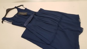 10 X BRAND NEW DOROTHY PERKINS SHOWCASE NAVY DRESS IN SIZE UK 12 & 14