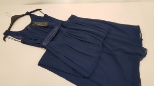 10 X BRAND NEW DOROTHY PERKINS SHOWCASE NAVY DRESS IN SIZE UK 12 & 14