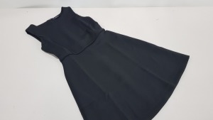 10 X BRAND NEW MANGO BASICS VESTIDO INN BOLD BLACK DRESSES IN SIZE UK 8 - RRP £29.99