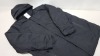 6 X BRAND NEW F.O.R XXL ALL BLACK COATS/JACKETS RRP £90 PP