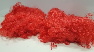 30 X BRAND NEW MORPH RED WIG O/S