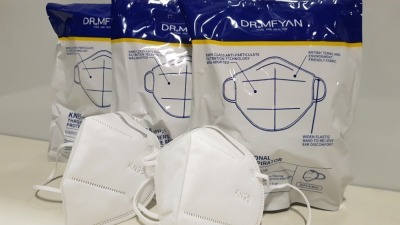 200 X BRAND NEW DR. MFYAN KN95 THREE DIMENSIONAL PROTECTIVE RESPIRATOR 3 YEAR SHELF LIFE (UNOPENED) PRODUCT DATE APRIL 2020 **20 X PACK OF 10**