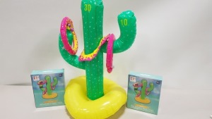 30 X BRAND NEW INFLATABLE CACTUS RING GAME