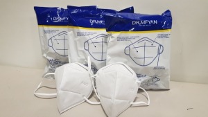 200 X BRAND NEW DR. MFYAN KN95 THREE DIMENSIONAL PROTECTIVE RESPIRATOR 3 YEAR SHELF LIFE (UNOPENED) PRODUCT DATE APRIL 2020 **20 X PACK OF 10**