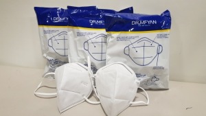 200 X BRAND NEW DR. MFYAN KN95 THREE DIMENSIONAL PROTECTIVE RESPIRATOR 3 YEAR SHELF LIFE (UNOPENED) PRODUCT DATE APRIL 2020 **20 X PACK OF 10**