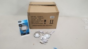 24 X BRAND NEW BOXED SMARTWARES SENSOR OPTIONAL LED OVER CABINET LIGHT - RANEX PROD CODE 10.900.57 (TOTAL RRP £600.00) - IN ONE BOX