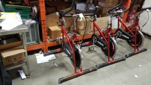 1 X USED V600 AEROBIKING SPINNING BIKE