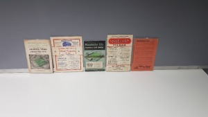 5 X OTHER CLUB PROGRAMMES IN VERY GOOD CONDITION TO INCLUDE - 17.11.51 - ALDERSHOT VS TORQUAY UNITED 11.04.56 - MAN CITY VS SHEFFIELD UNITED 26.12.57 - DARLINGTON FC VS STOCKPORT COUNTY 26.10.57 - CHARLTON ATH VS FULHAM 10.03.57 - SWANSEA VS LEICESTER
