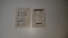 2 X MANCHESTER UNITED AWAY PROGRAMMES FROM THE 1969 SEASON TO INCLUDE - MANCHESTER UNITED VS BURNLEY, MANCHESTER CITY IN VERY GOOD CONDITION - 2