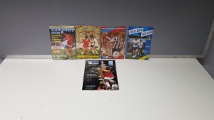 5 X OTHER PROGRAMMES IN VERY GOOD CONDITION TO INCLUDE - ARSENAL VS LIVERPOOL 12TH MAY 2001 FA CUP FINAL/LIVERPOOL VS TOTTENHAM H 21ST AUG 1982/SHEFFIELD WED VS SHEFFIELD UTD 9TH AUG 1994/TOTTENHAM H VS EVERTON 3RD APRIL 1985/SCUNTHORPE UTD VS PRESTON NOR