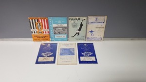 7 X OTHER PROGRAMMES IN VERY GOOD CONDITION TO INCLUDE - NEWCASTLE UTD VS SOUTHAMPTON 17TH DEC 1969/CARSLISLE VS MIDDLESBROUGH 95/96/MAN CITY VS COVENTRY CITY 13TH OCT 1965/FULHAM VS WEST HAM 1966-7/HUDDERSFIELD TOWN VS BOLTON W 7TH SEPT 1965/EVERTON VS L