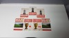 7 X OFFICIAL MANCHESTER UNITED PROGRAMMES WITH CARTOON TOKENS IN NEAR MINT CONDITION TO INCLUDE - MAN U VS WEST BROM NO.26 2ND APRIL 1969/MAN UTD VS WEST HAM NO.5 7TH SEPT 1968/MAN UTD VS S.K RAPID VIENNA FIRST LEG 1968/MAN UTD VS A.C MILAN 15TH MAY 1969/ - 2