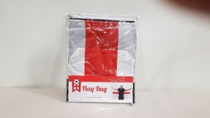 240 X BRAND NEW ENGLAND FLAG BAGS