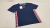 10 X BRAND NEW NAVY S/S ESSENTIAL RETRO TAPE TEE IN VARIOUS SIZES