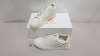 10 X BRAND NEW GHOST WHITE SIK SILK SHOES SIZE 6