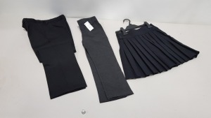 £400 MIN RETAIL VALUE OF CHILDRENS SKIRTS AND PANTS IN VARIOUS STYLES & SIZES IN 5 BOXES