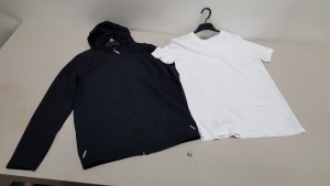 £320 MIN RETAIL VALUE OF CHILDRENS PE SHIRTS AND JACKETS IN VARIOUS STYLES & SIZES IN 4 TRAYS (NOT INCLUDED)