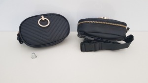 36 X BRAND NEW BLACK PURSES