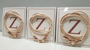 110 X BRAND NEW AVON MELANEE INITIAL WRAP BRACELET - Z