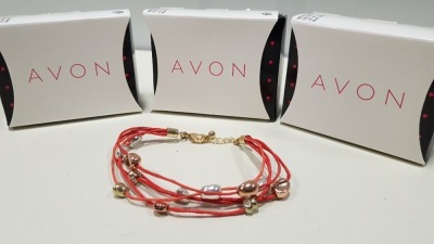 224 X BRAND NEW YARA CHARM BRACELET - CORAL