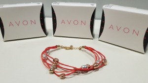 224 X BRAND NEW YARA CHARM BRACELET - CORAL