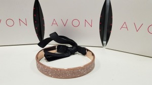 132 X BRAND NEW AVON GIGI GLITTER ROSE COLOURED