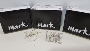 224 X BRAND NEW AVON DAMARA MARK STATEMENT RING - LOVE