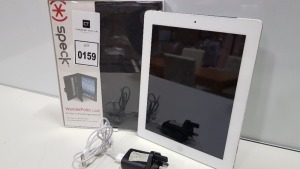 APPLE IPAD TABLET WIFI AND CELLULAR 16GB STORAGE INCLUDES CHARGER AND BRAND NEW CASE