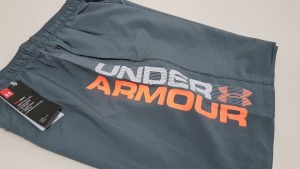 15 X BRAND NEW BAGGED UNDER ARMOUR GREY WOVEN GRAPH SHORTS IN SIZE XXL - PICK LOOSE TOTAL RRP £299.85