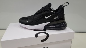 3 X BRAND NEW BOXED BLACK NIKE AIR MAX 270 TRAINERS - IN SIZE UK 5.5 - PICK LOOSE TOTAL RRP £390.00