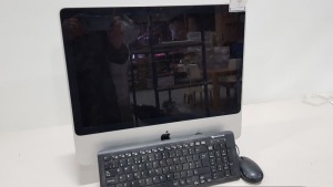 APPLE IMAC ALL IN ONE PC 21.5" SCREEN NO O/S INCLUDES KEYBOARD AND MOUSE